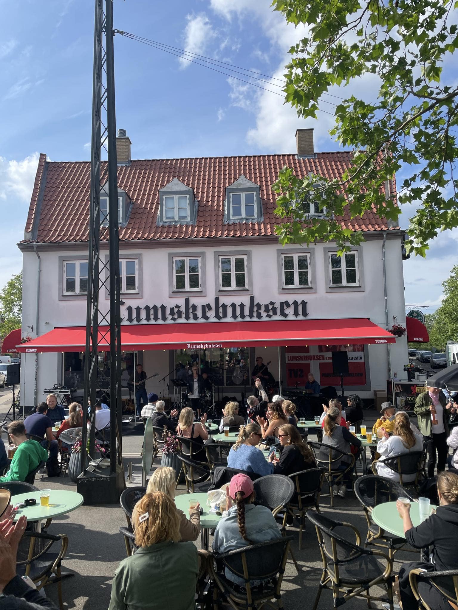 En dejlig sommerdag på Lumskebuksen